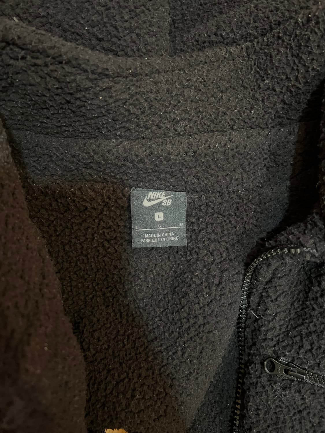 나이키 남성 블랫 후리스집업점퍼  상품이미지3