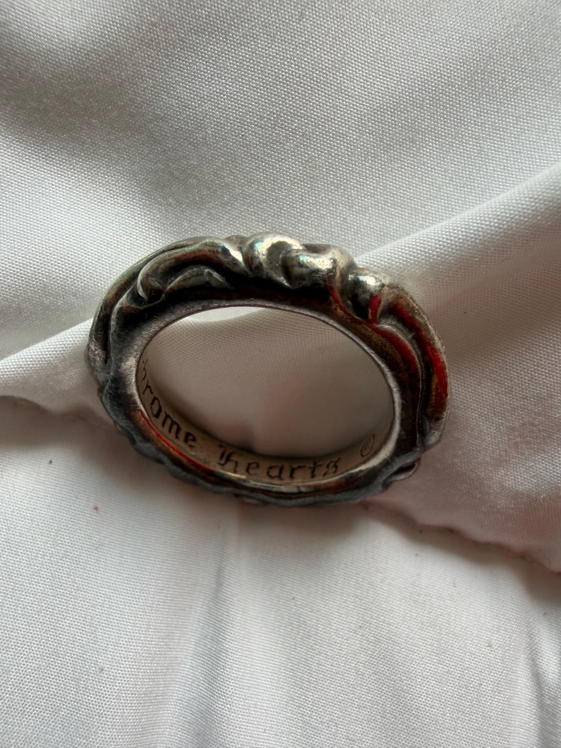 [20호] 크롬하츠 스크롤 밴드 링 상품이미지5