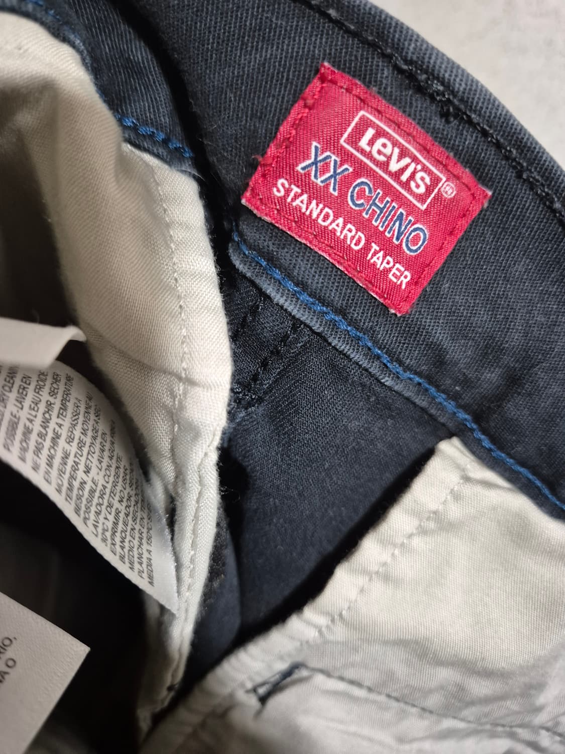 [32]리바이스 블랙 치노팬츠 바지 상품이미지4