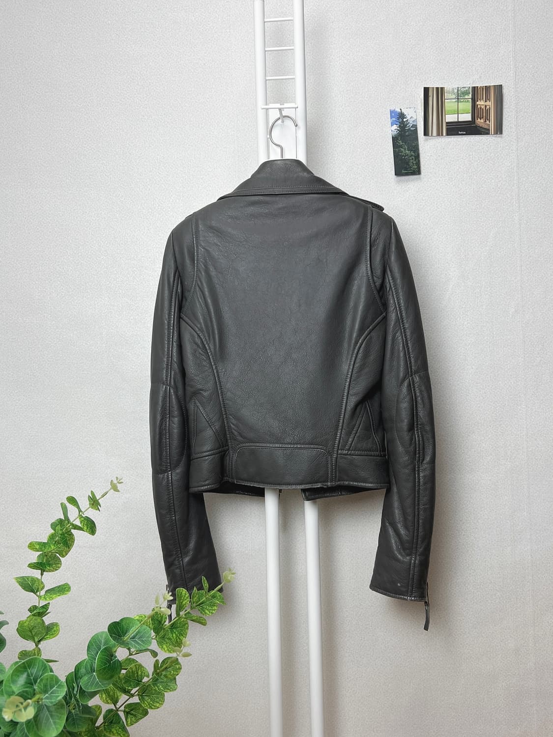 발렌시아가 여성 가죽 라이더자켓  상품이미지6