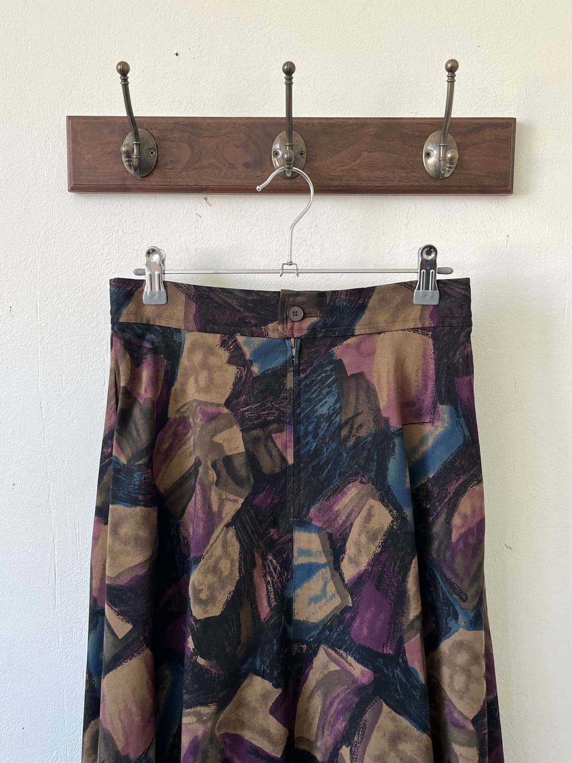 amlan 아트 롱 스커트 상품이미지2