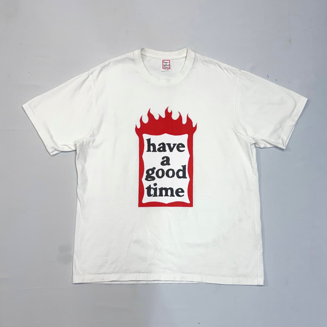 Have a good time Fire Frame 티셔츠 (XL) 상품이미지1