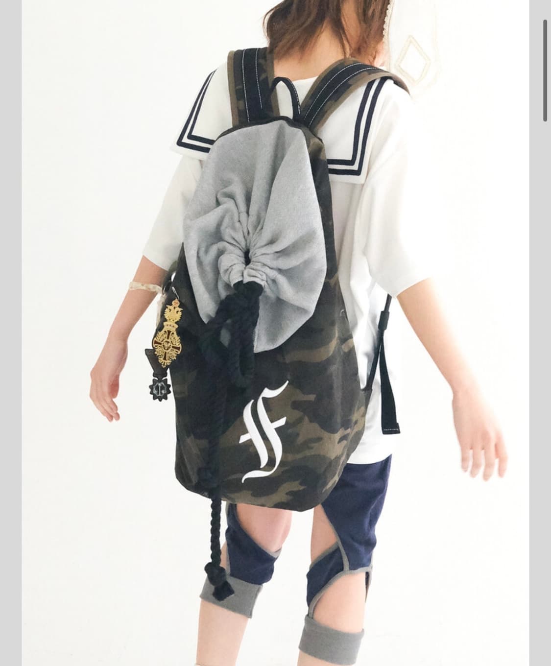 Faerie camo rope loose skater backpack  상품이미지1