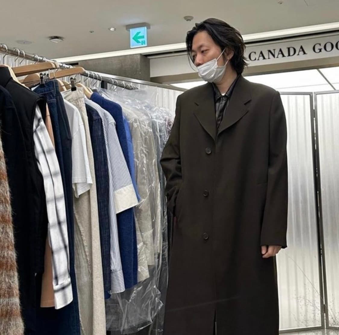 아워레가시 유니폼 코트(울) 브라운 48 팝니다. 상품이미지2