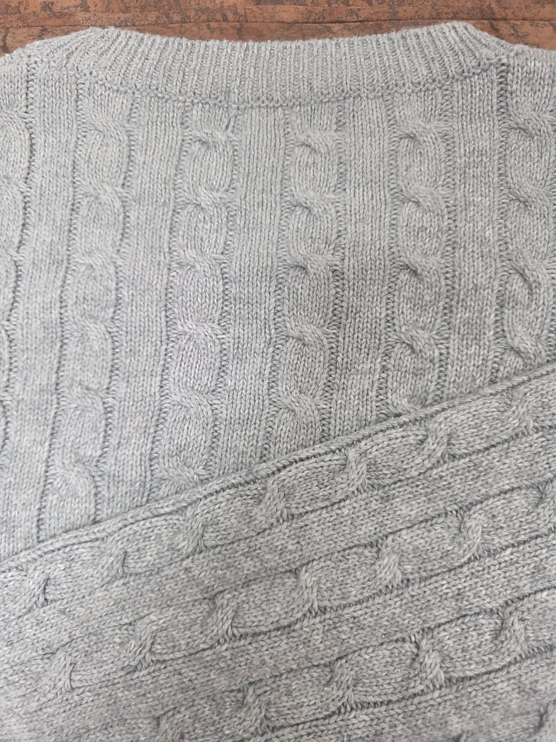 테이크이지 오버핏 케이블 니트 M 상품이미지7