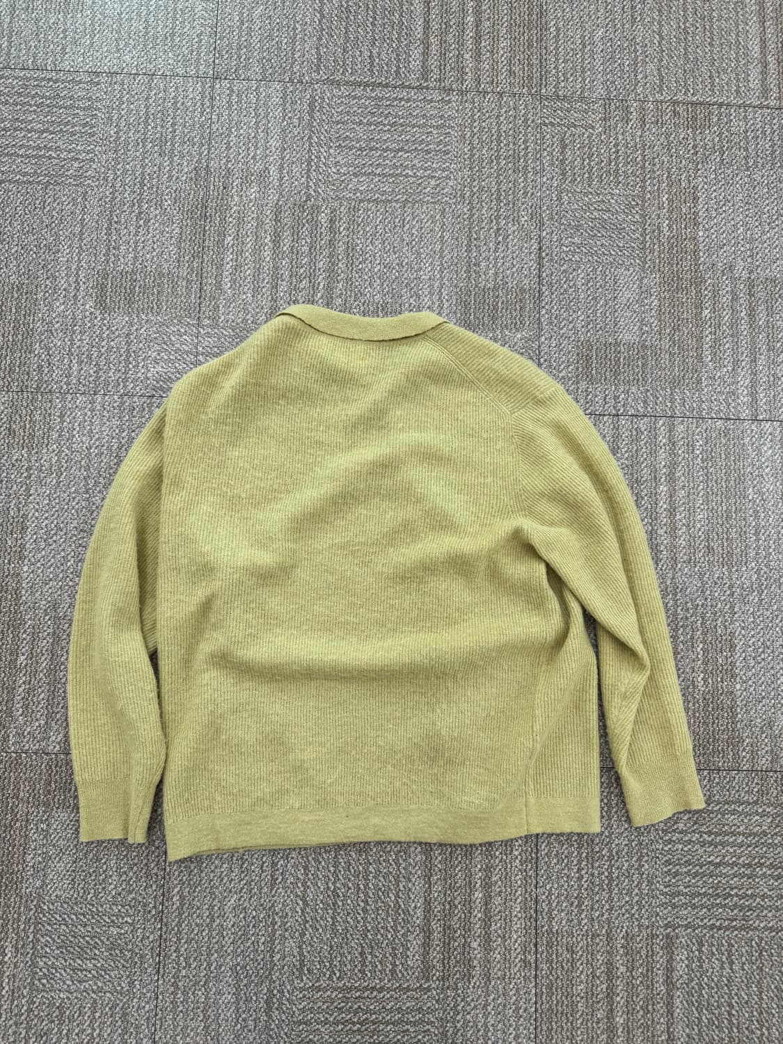 셔터 Mohair Plain Cardigan "Lime" 상품이미지3