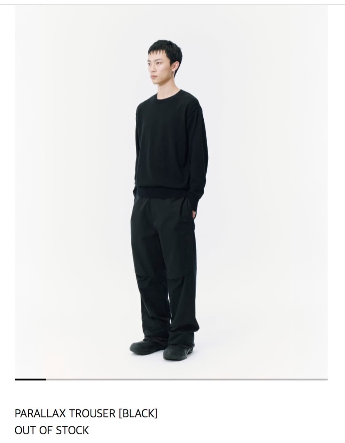 [2]산산기어 parallax trouser 상품이미지1