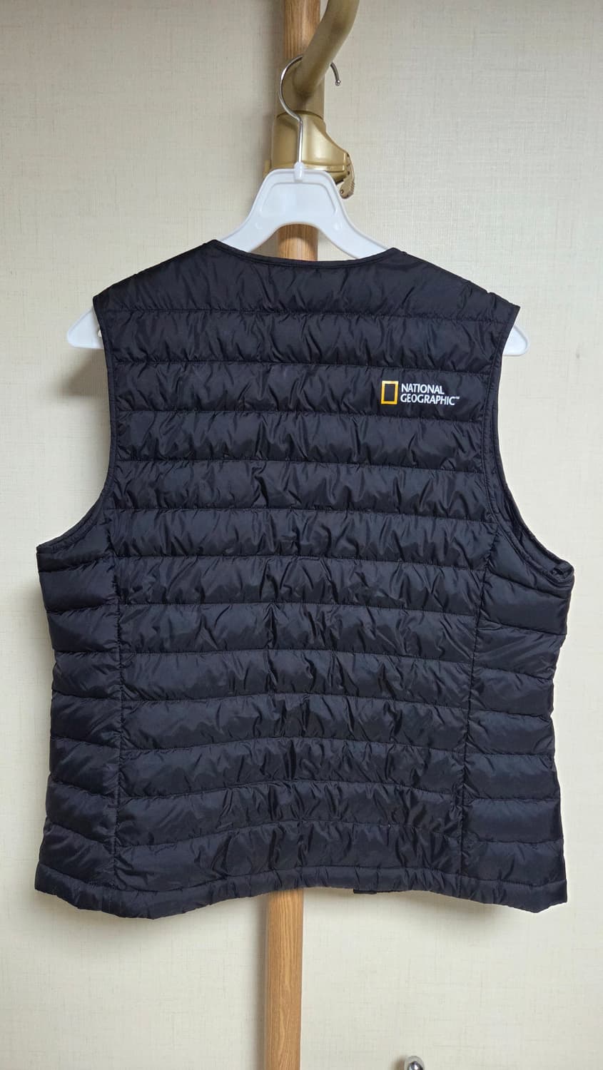 내셔널지오그래픽 블랙 경량패딩 조끼 상품이미지2