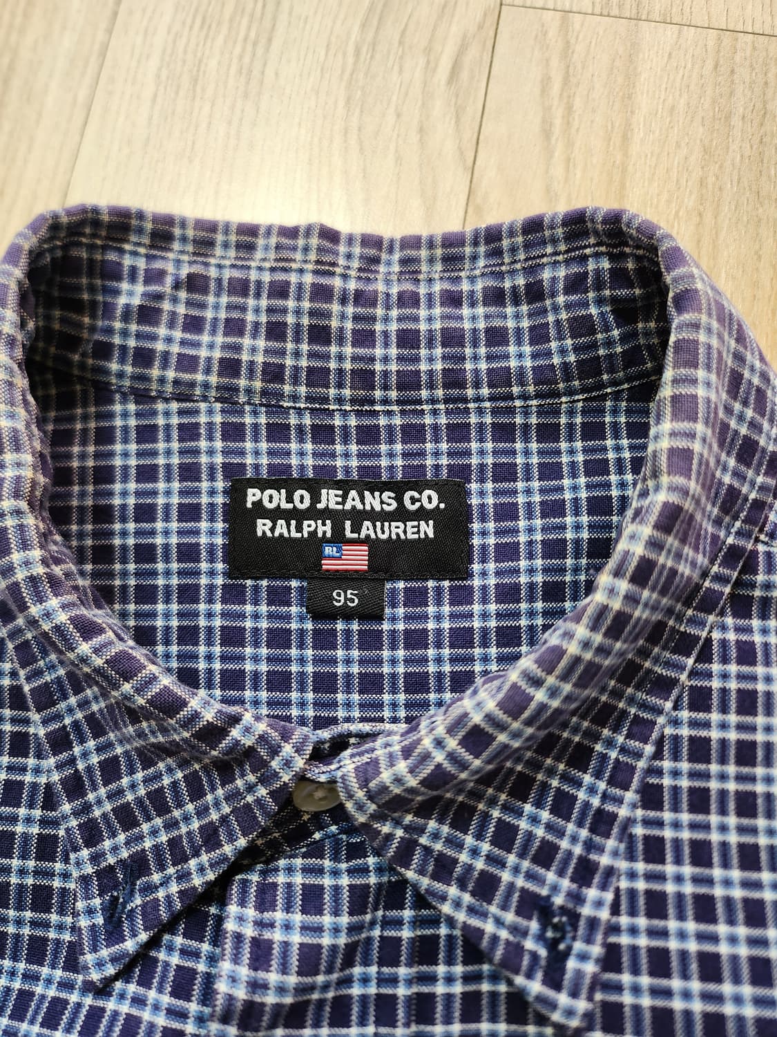 폴로 랄프로렌 진스 체크셔츠 (95 상품이미지6