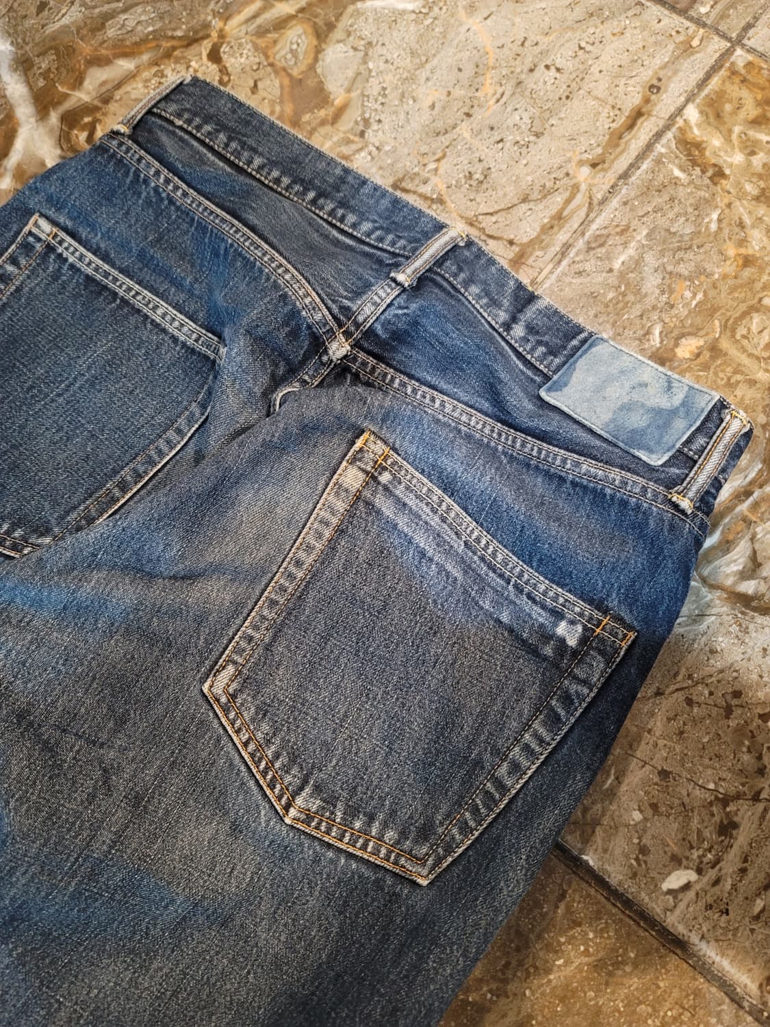 비즈빔 셀비지 워싱 데님팬츠  상품이미지3