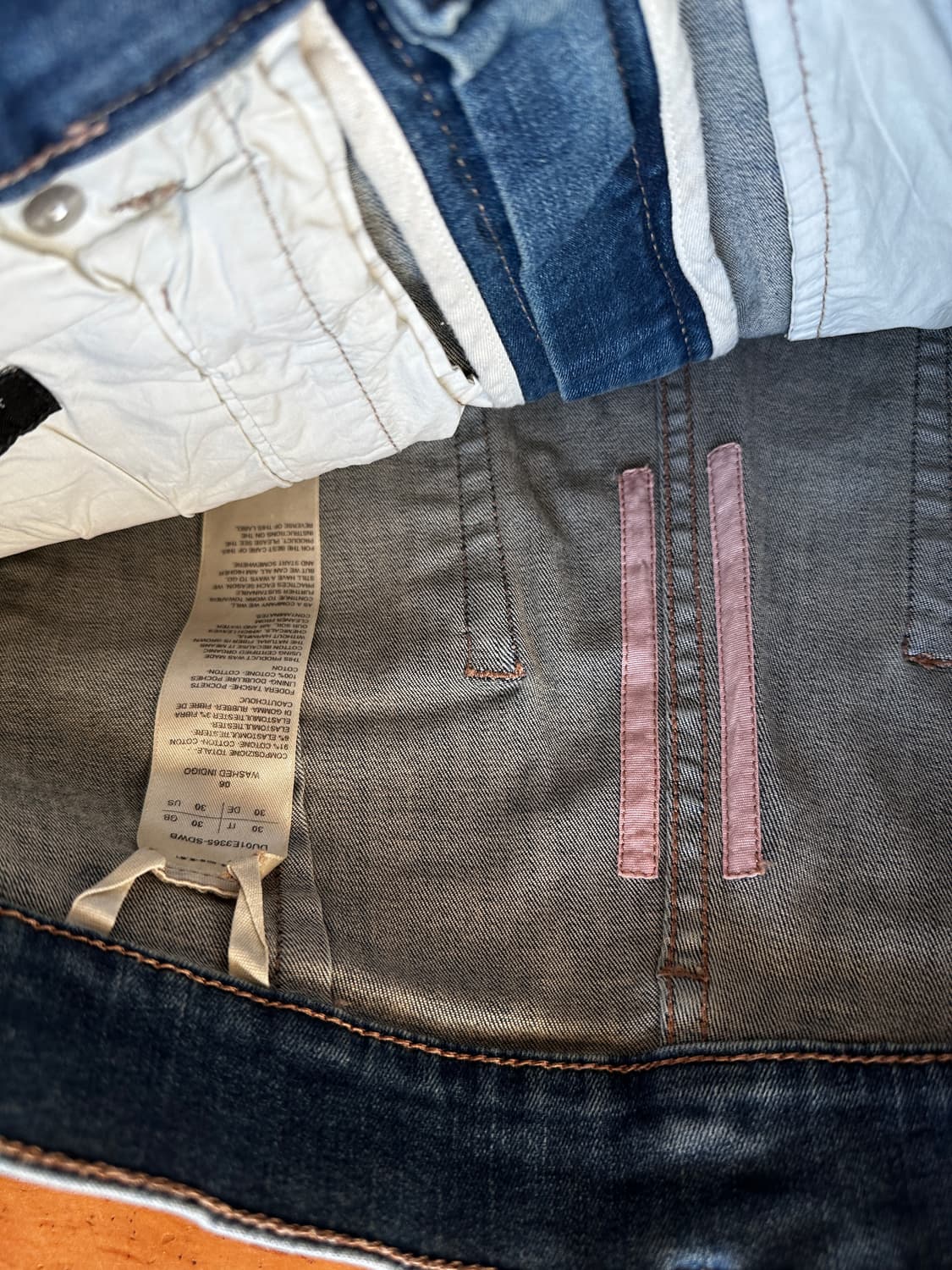 [30] 릭 오웬스 볼란 부츠컷 스카이블루 상품이미지8