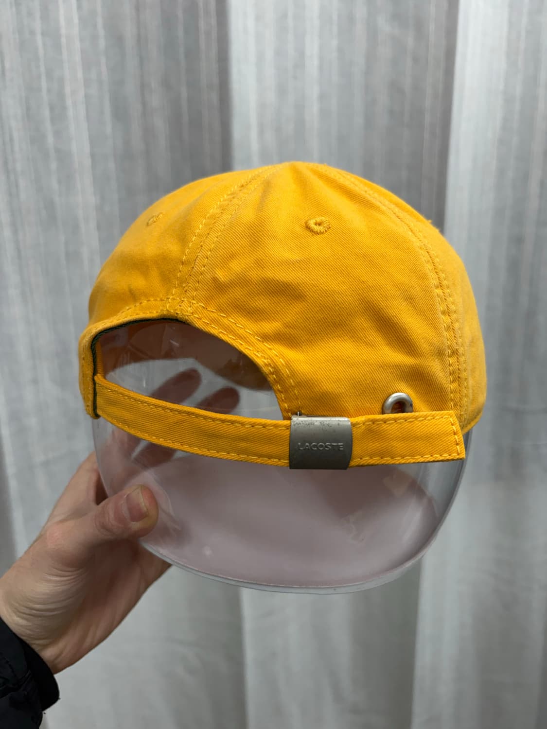 라코스테 비크록 개버딘 볼캡 모자 상품이미지3