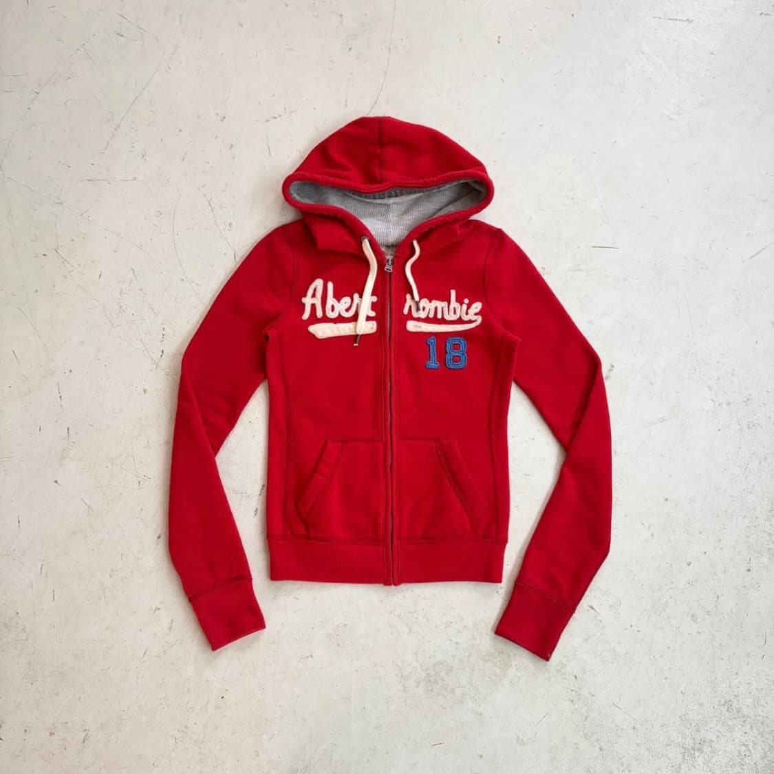 일본빈티지 아베크롬비 후드집업 xs 상품이미지4