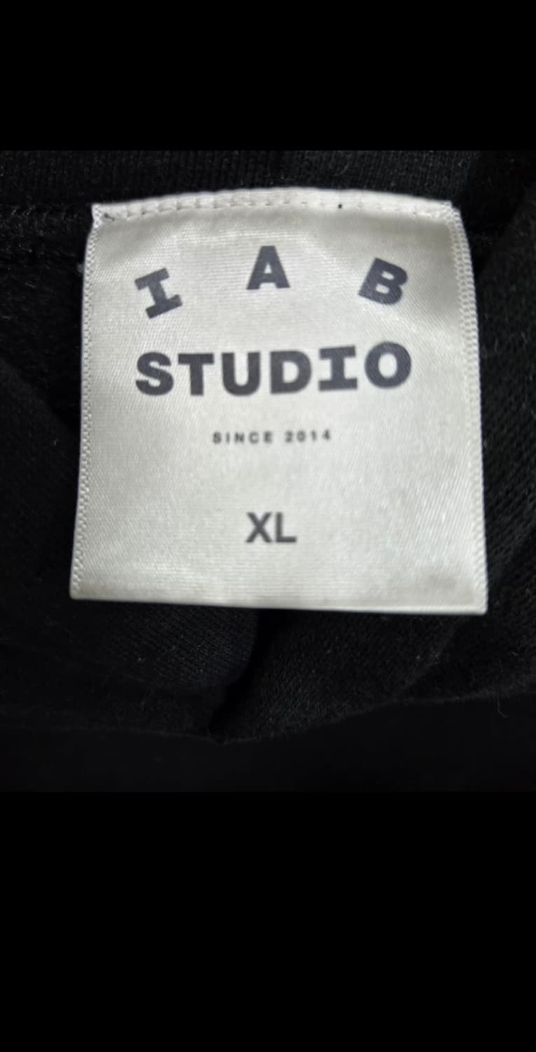 Iab studio 후드 블랙 [XL] 상품이미지5