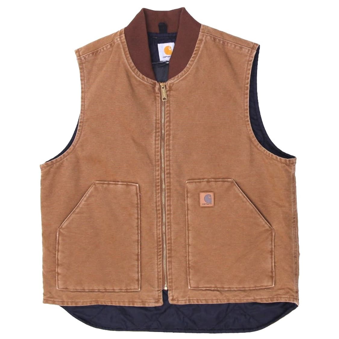 M CARHARTT 칼하트 V02 샌드스톤 덕 퀼팅 베스트 조끼 상품이미지1