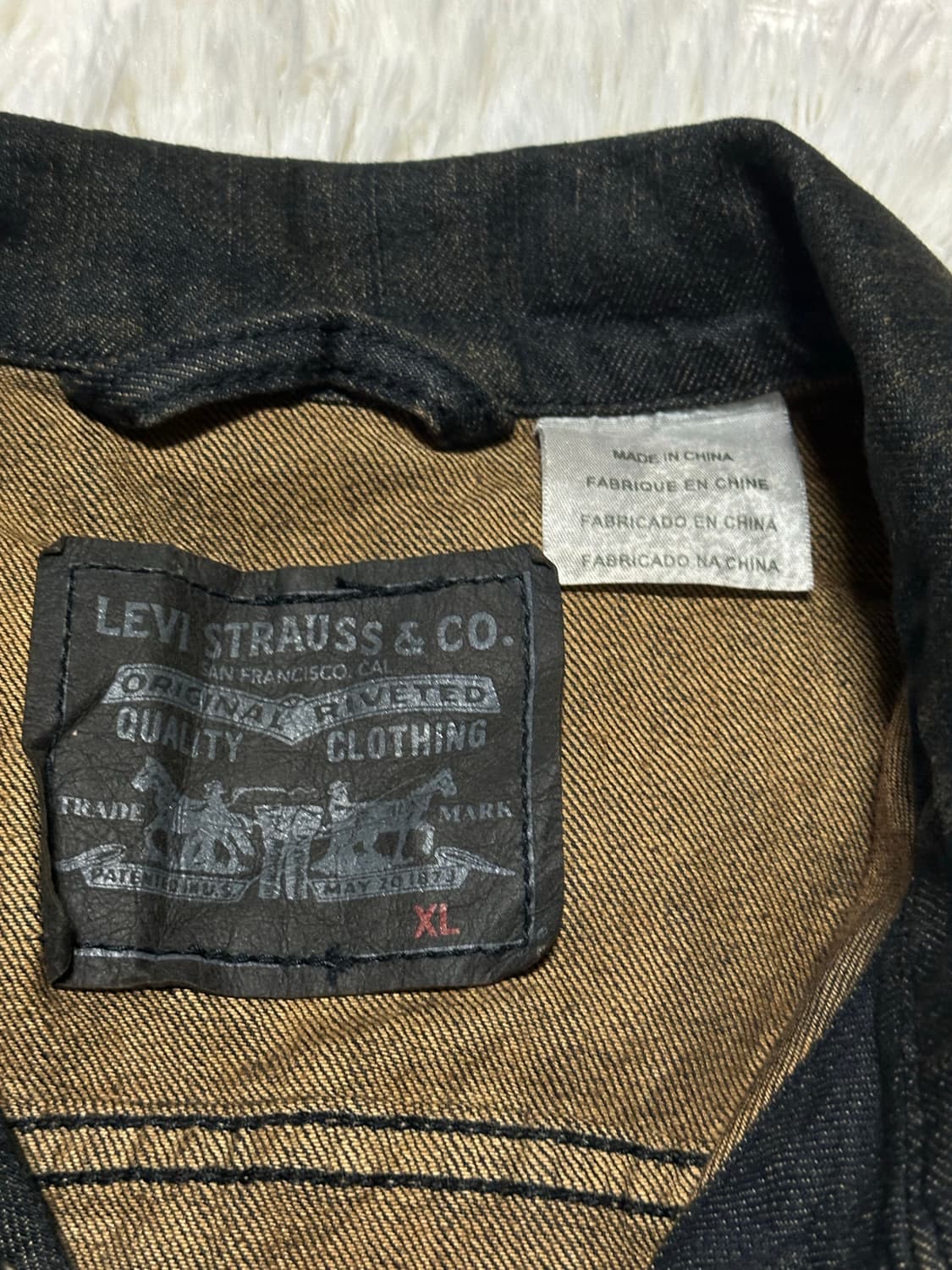 리바이스 데님 자켓 XL 상품이미지3