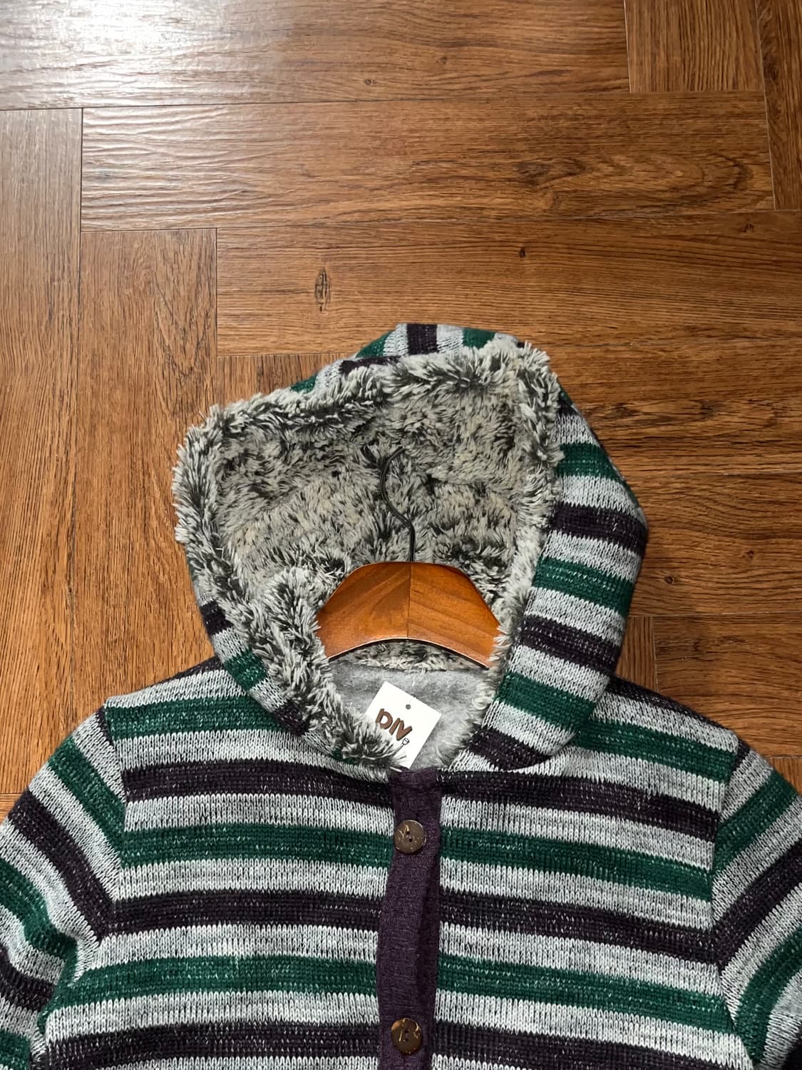 키치 스트라이프 가디건 상품이미지7