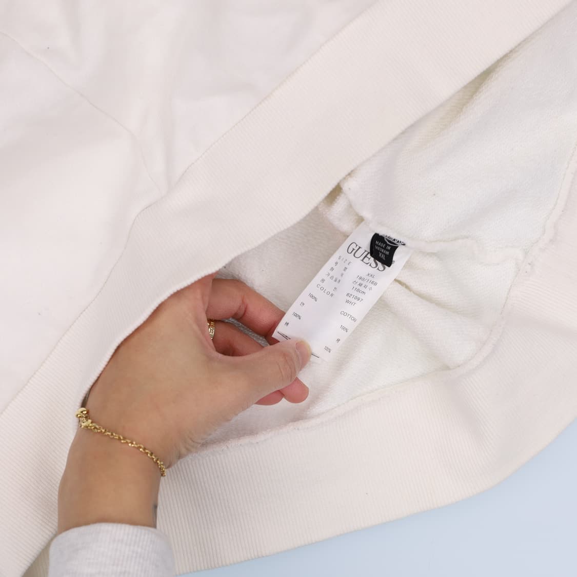 [XXL] 게스 빅로고 맨투맨 티셔츠 0102H2 상품이미지5