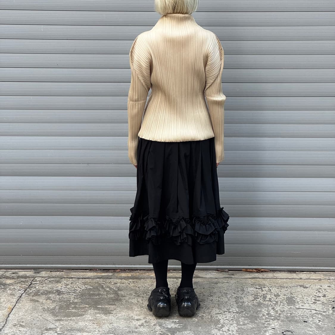 Pleats Please Issey Miyake Pleated Ivory 상품이미지9