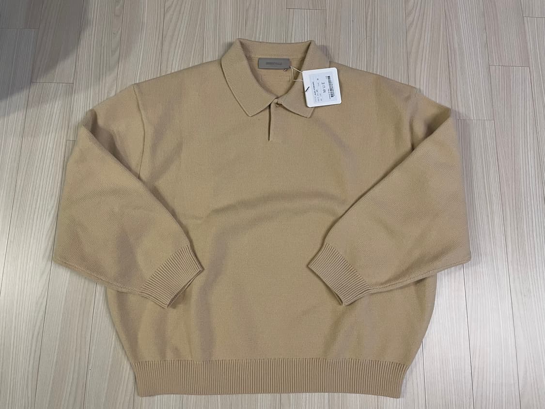 피어오브갓 폴로니트 샌드컬러 새상품 상품이미지1