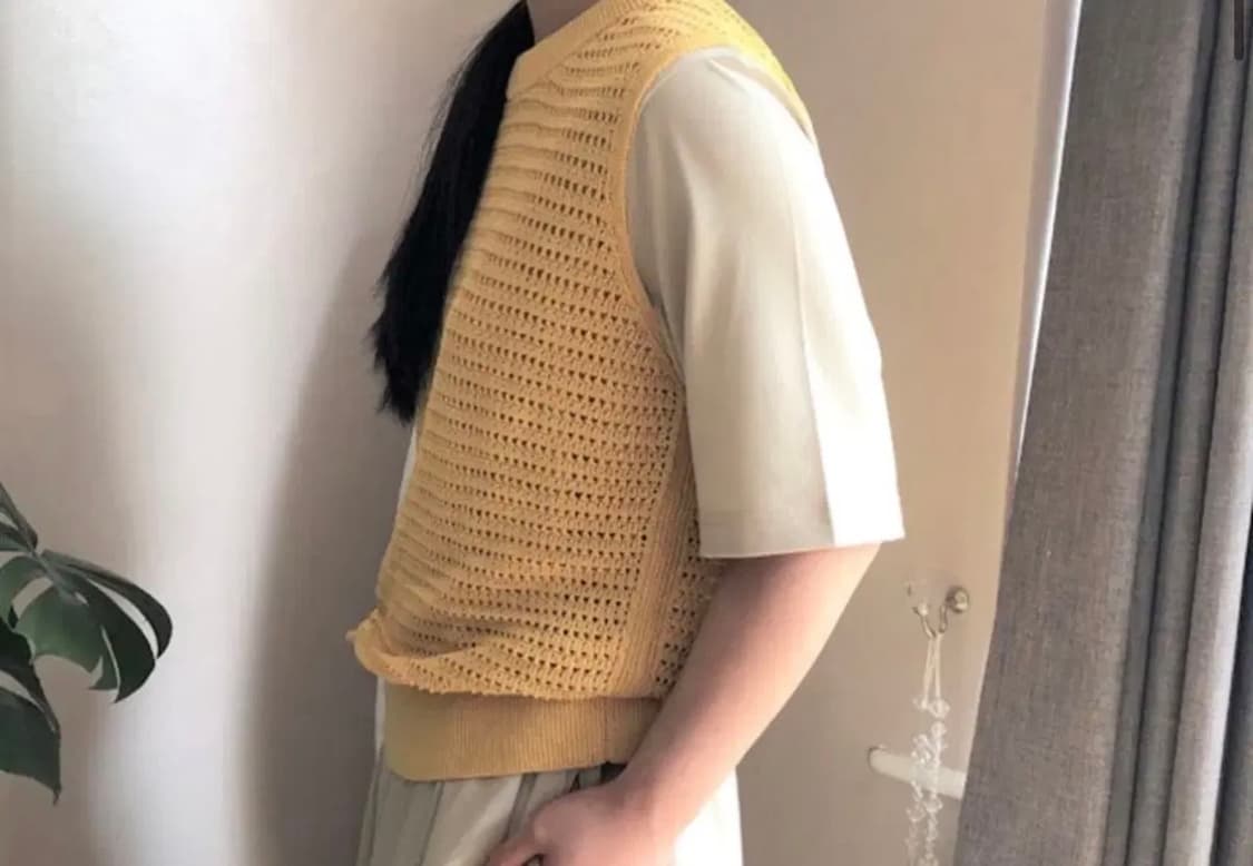 COS 코스 크로쉐 베스트 S 상품이미지2