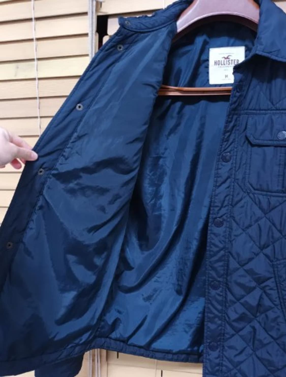 홀리스터 네이비누빔점퍼 M사이즈 상품이미지4