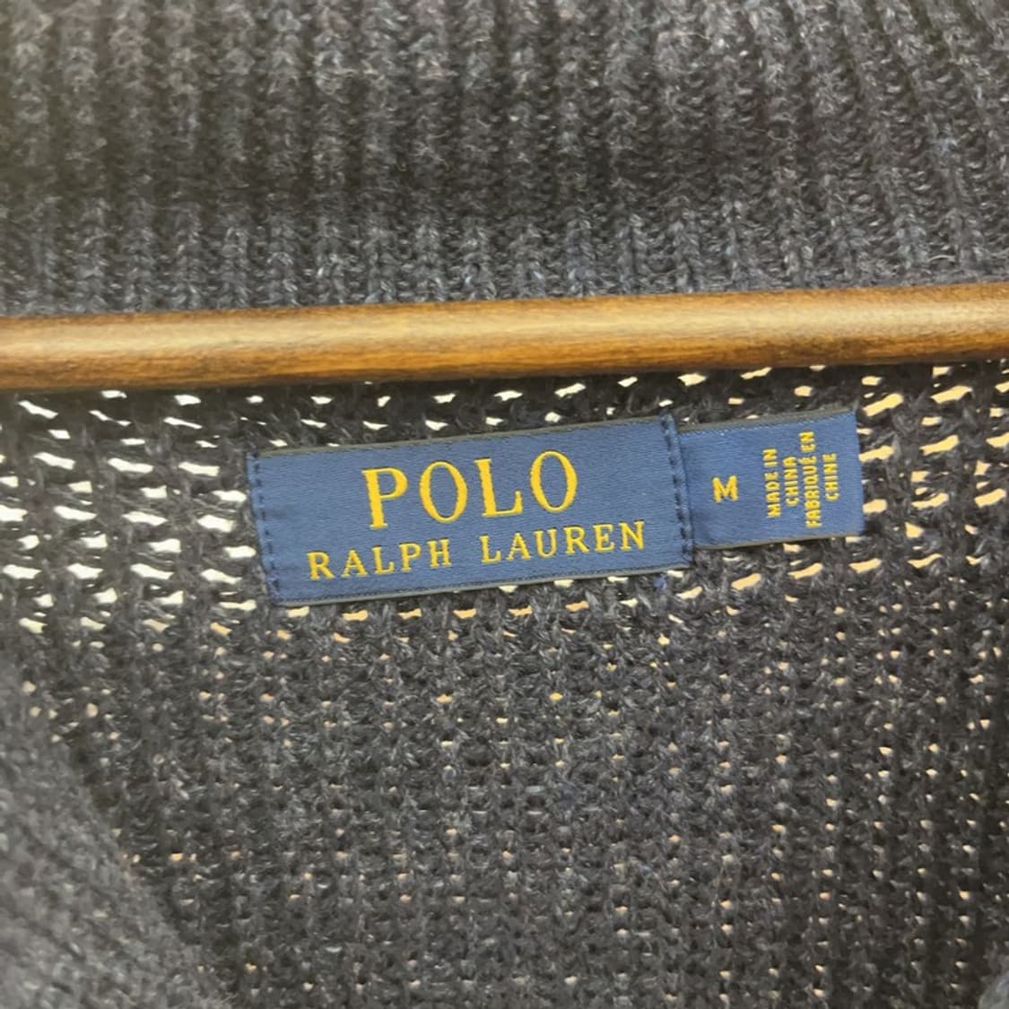 폴로 랄프로렌 모던 시크 폭닥 숄카라 니트 가디건 M C07461 상품이미지5