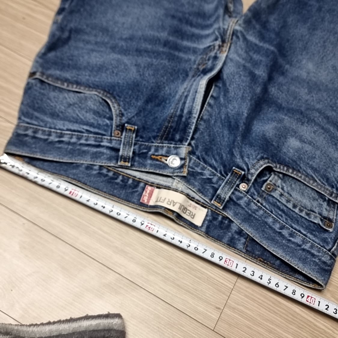 리바이스505 청바지 REGULAR FIT 블루(33) 상품이미지7