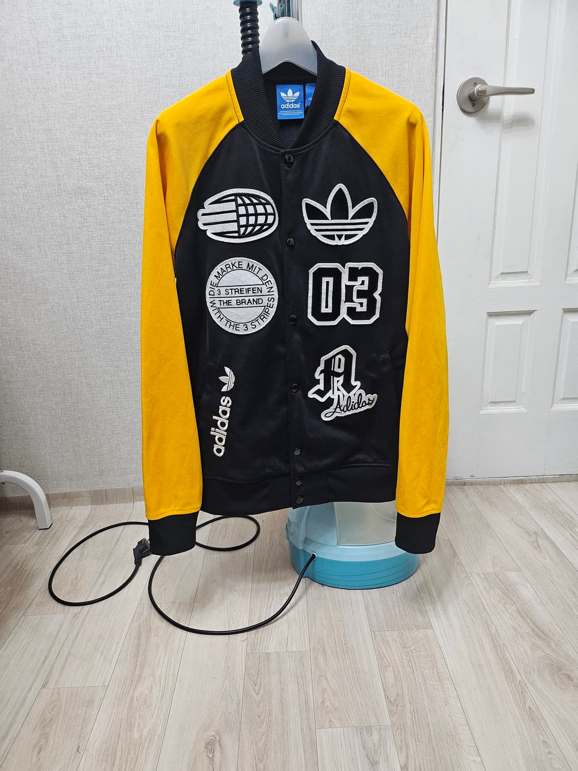 (95)M ☆초대장급☆ 아디다스 파이어버드 트랙탑 바시티자켓 상품이미지1