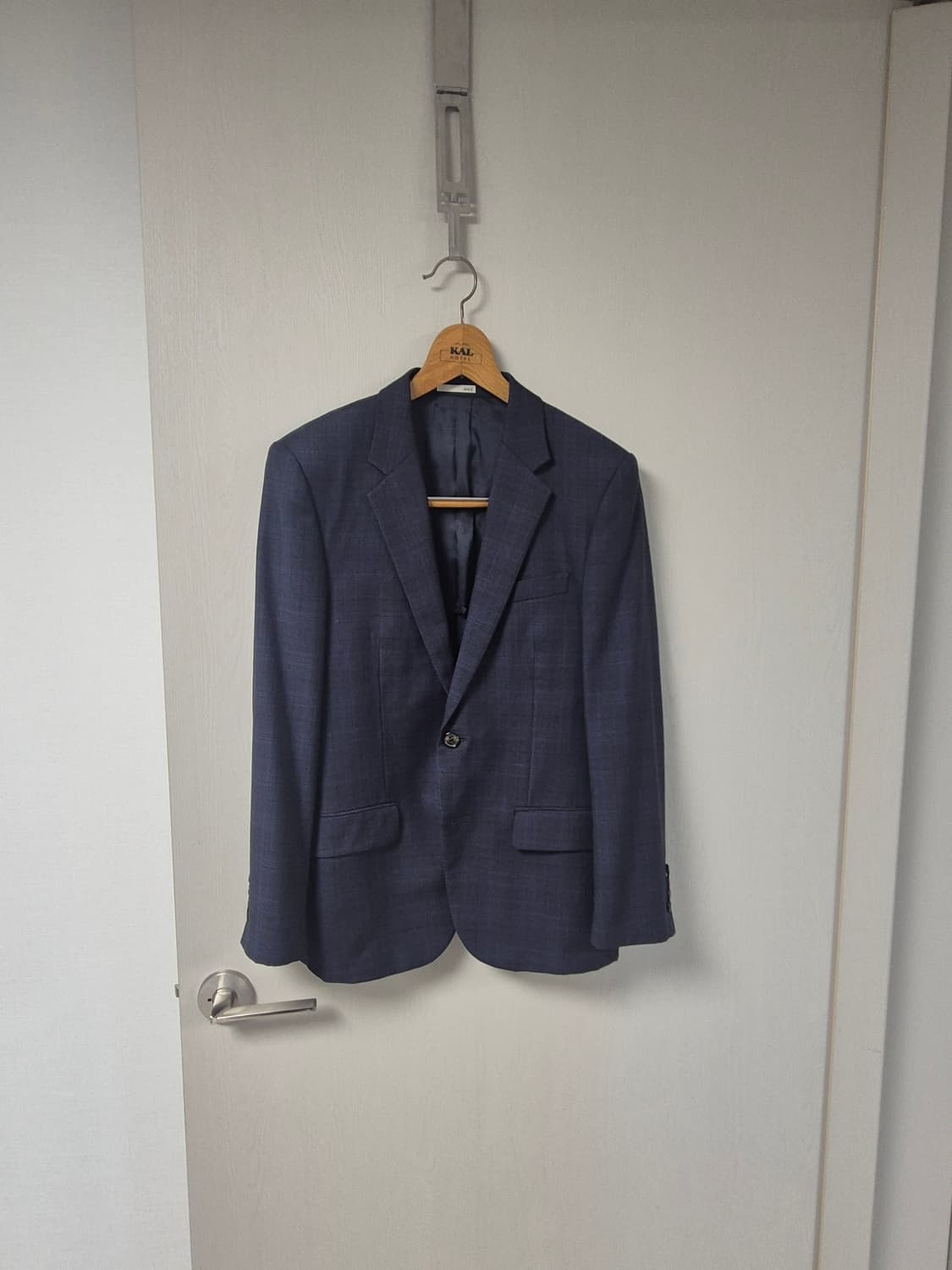 앤드지 진네이비 체크 자켓 100 상품이미지2