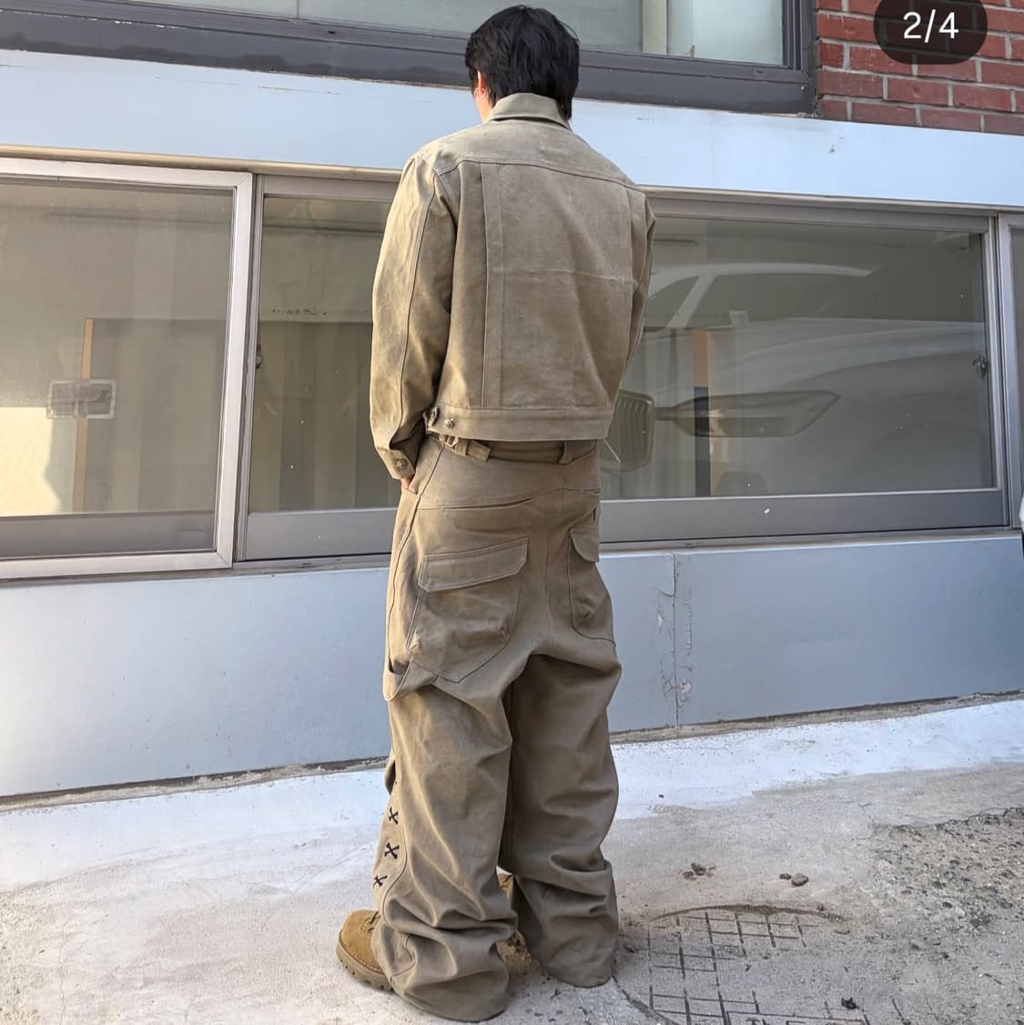 [3] 카미엔 X 아오이로 247 워크 팬츠 상품이미지5