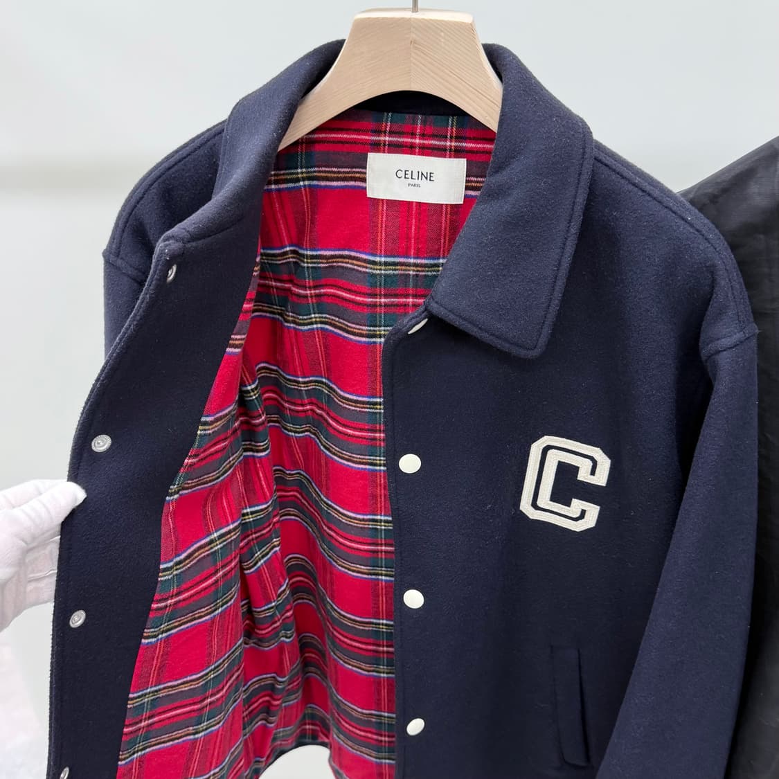 [S+급/54] 셀린느 더블 페이스 울 코치 자켓 상품이미지4