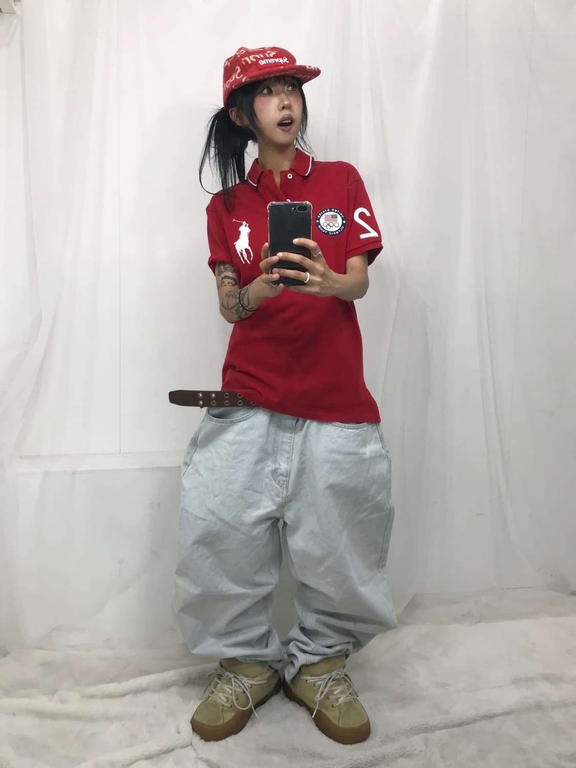 🇬🇧 폴로 빅포니 런던 올림픽 피케 티셔츠(레어) 🇬🇧 상품이미지3