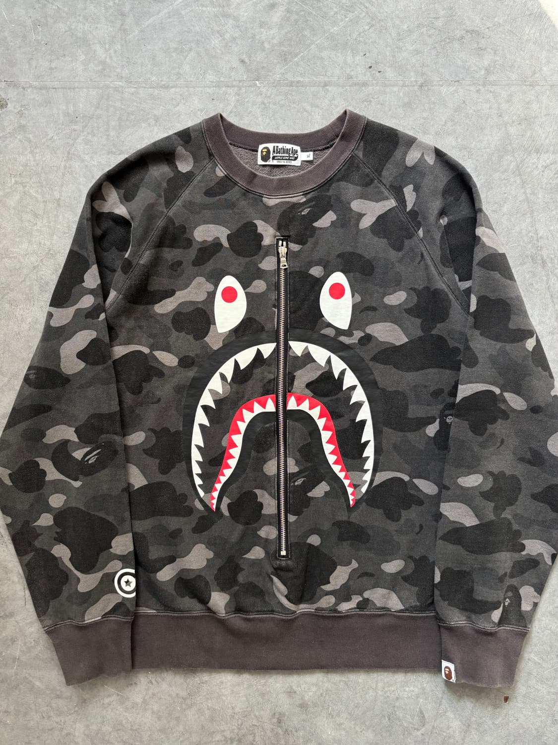 Bape 베이프 시티 카모 샤크 크루넥 스웻셔츠 상품이미지3