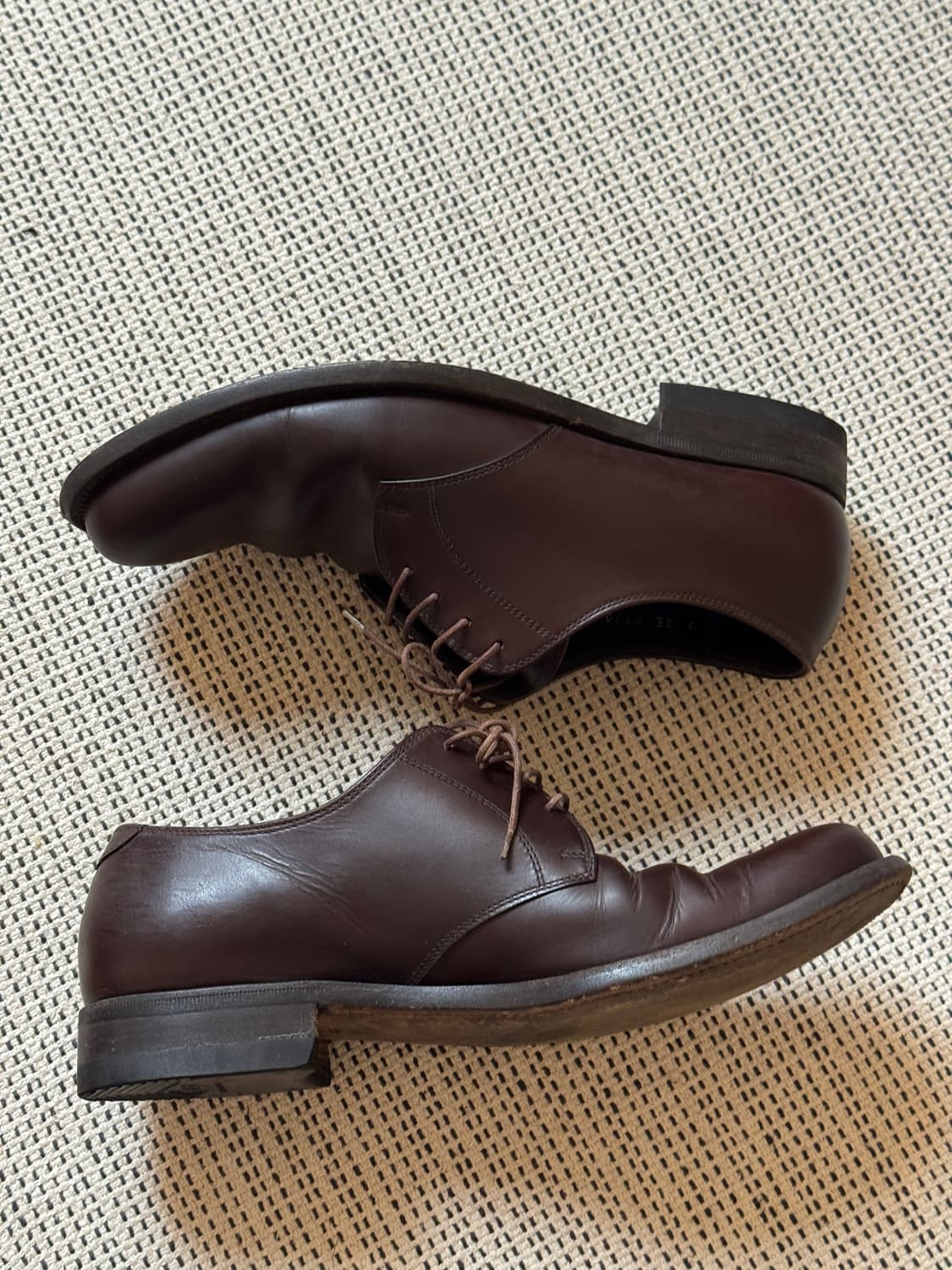 프라다 클래식 더비 브라운 상품이미지5