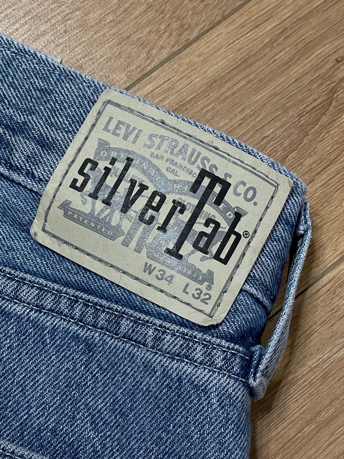 리바이스 실버탭 34/32 라이트블루 상품이미지2