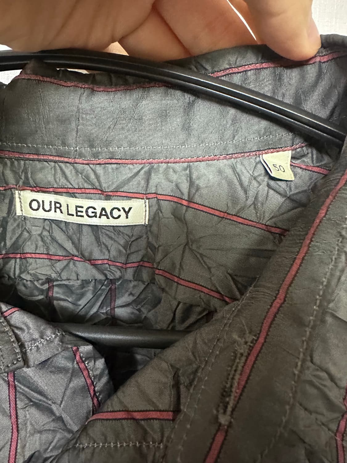 아워레가시 크러쉬드 메모리 셔츠 상품이미지3