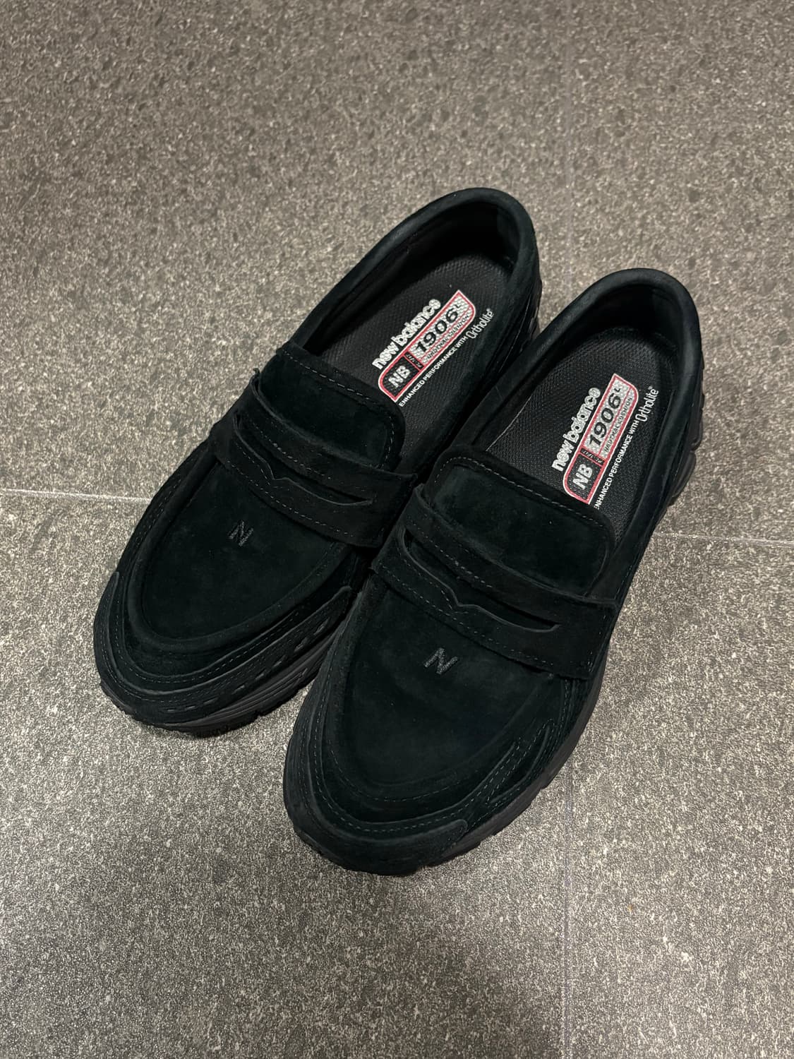 [265] 뉴발란스 구동화 1906 로퍼 스웨이드 블랙 상품이미지2