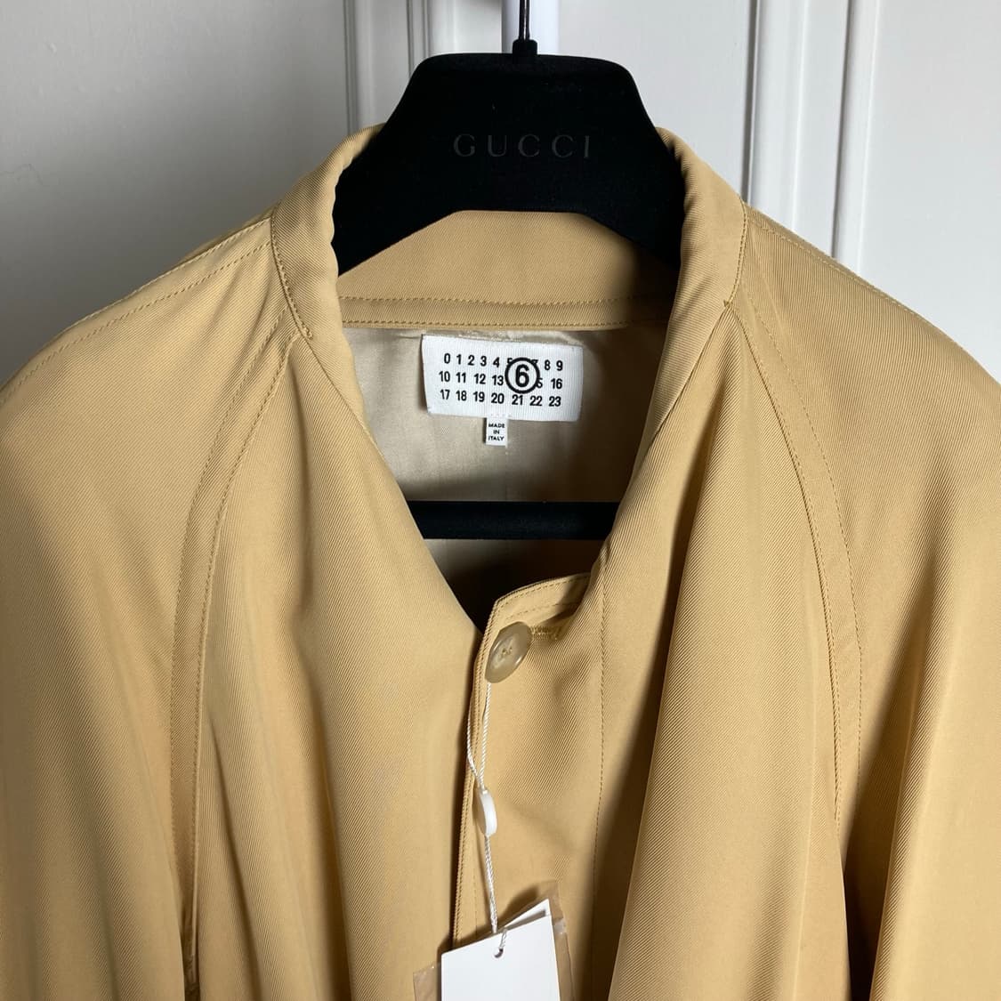 마르지엘라mm6  카라변형 트윌 자켓 상품이미지4