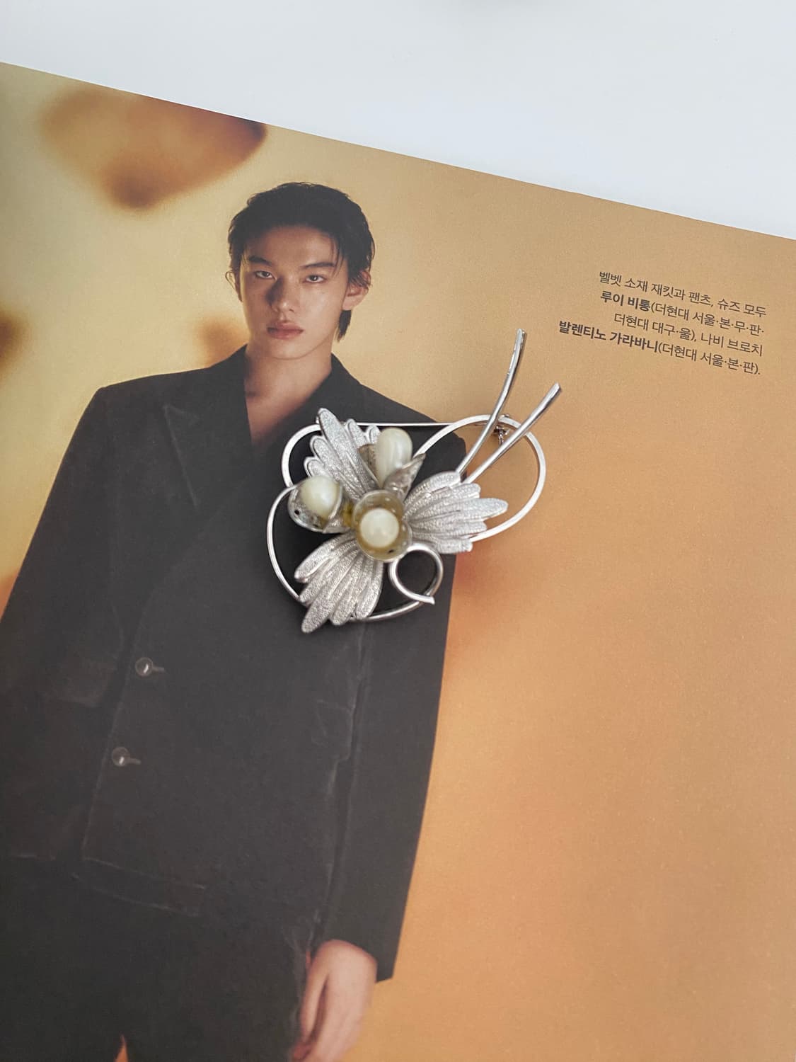 빈티지 실버 브로치 상품이미지1