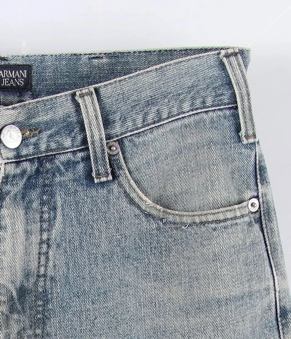 (27) ARMANI JEANS 아르마니 진 코튼 데님 팬츠 상품이미지2