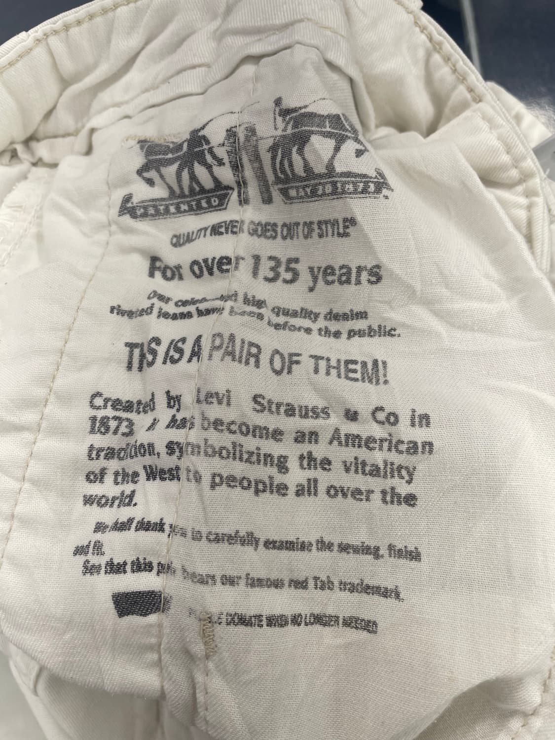 리바이스 하프팬츠  상품이미지3