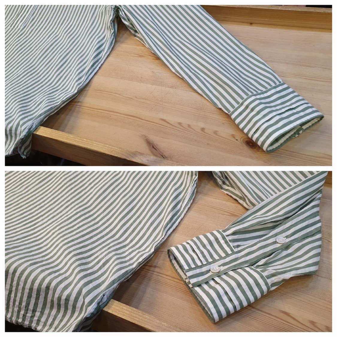 105.타임옴므 헨리넥 스트라이프셔츠 상품이미지4