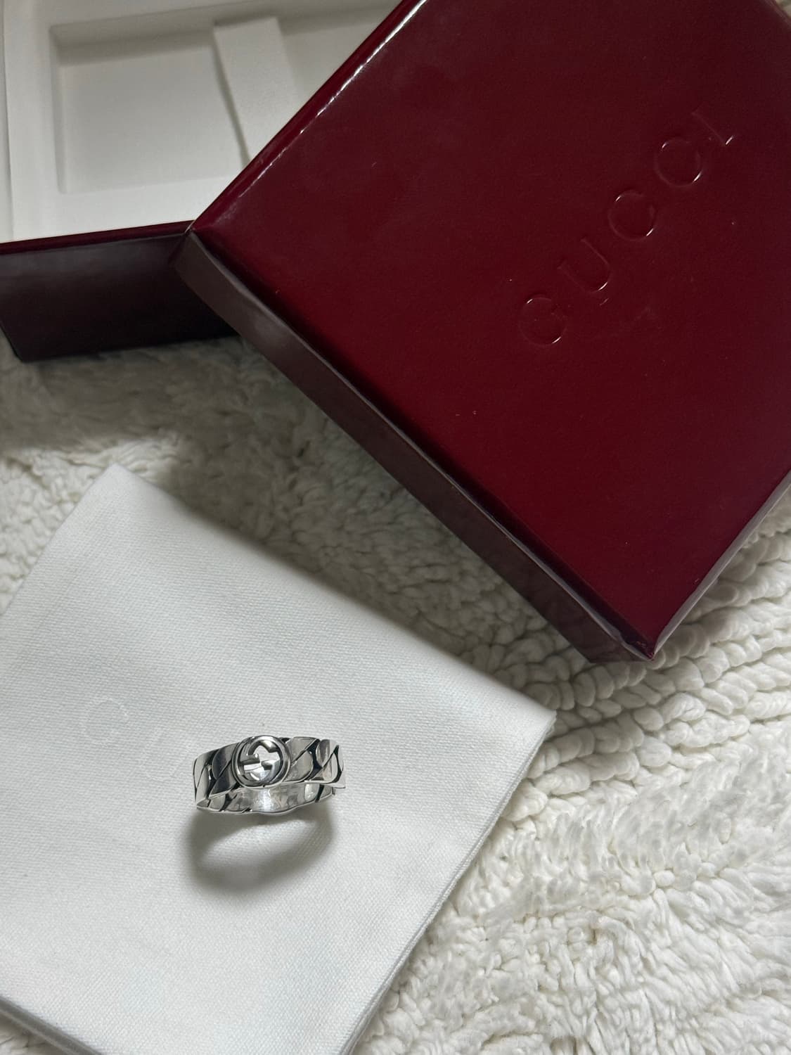 구찌반지 14호 (새상품) 상품이미지3