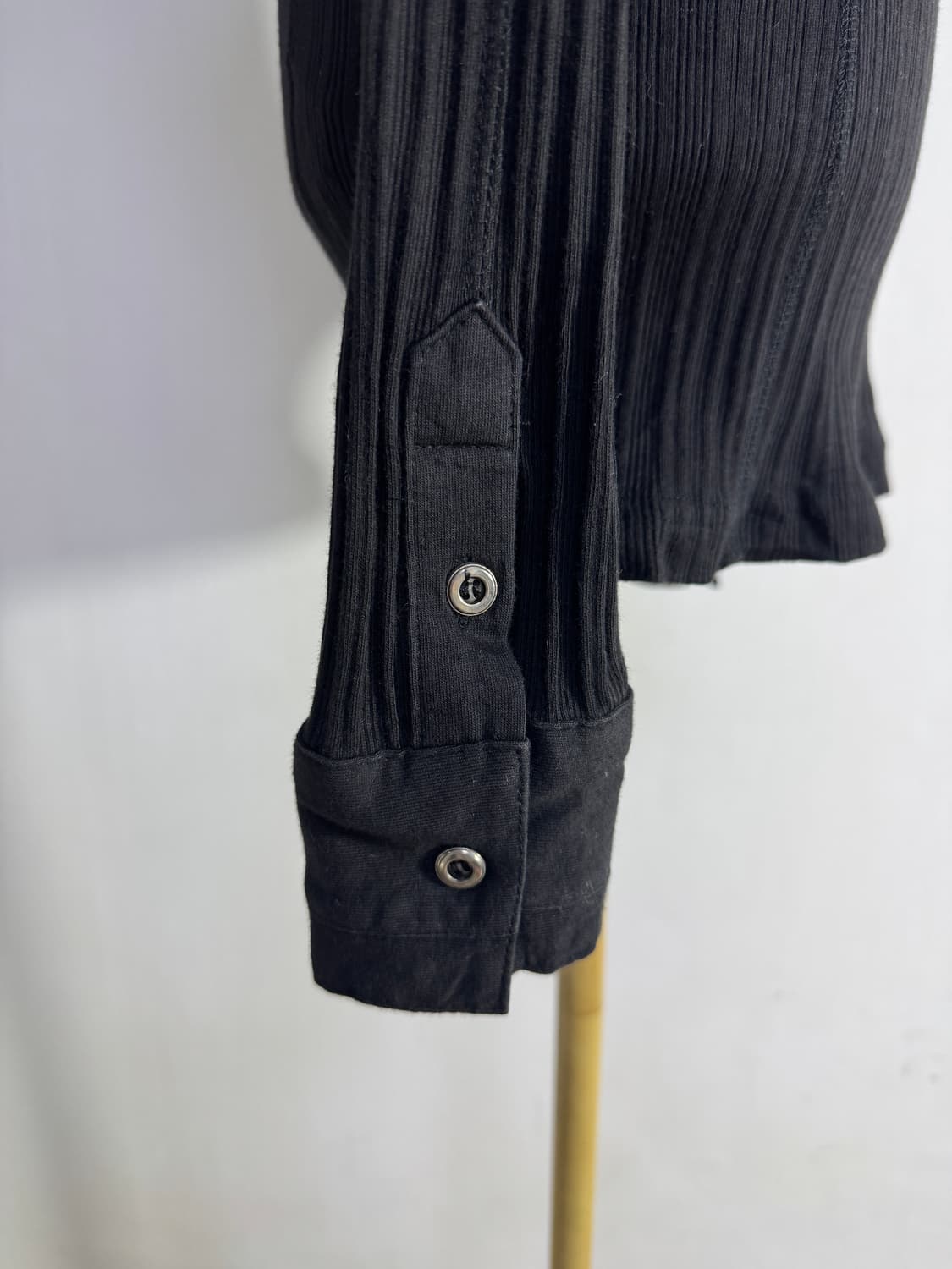 Buffalo Bobs 리브드 레이어드 셔츠 y2k vkei 상품이미지9