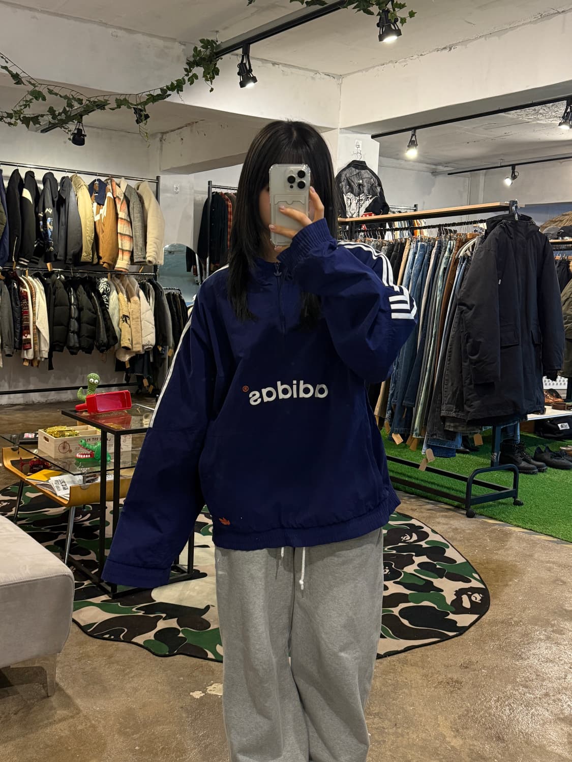 아디다스 아크 우븐 트랙탑 네이비 (최저가) 상품이미지5