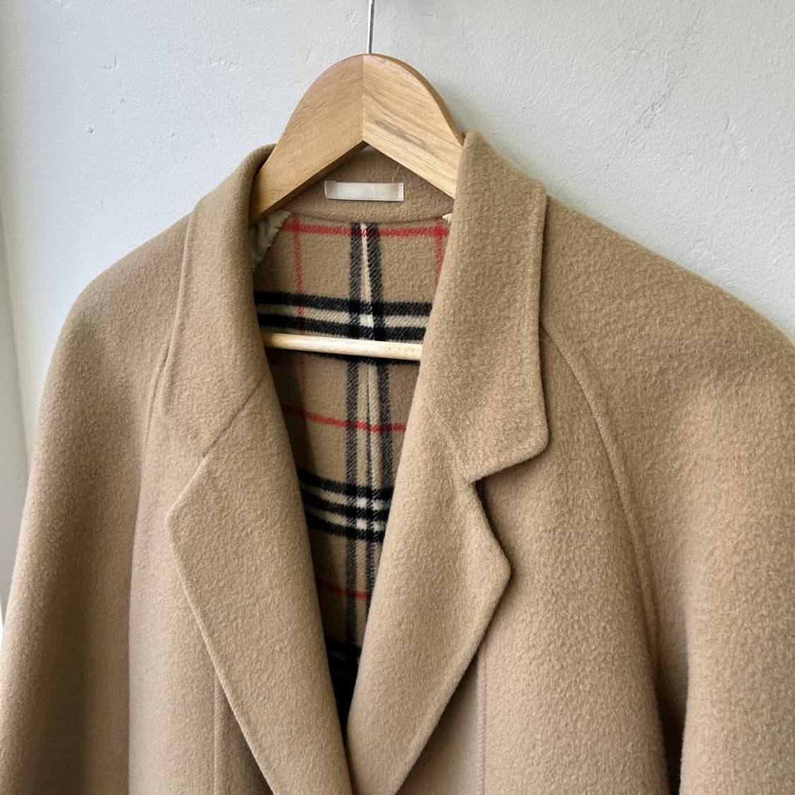 15917 - 버버리 베이지 울 코트 (울 100%) 상품이미지3