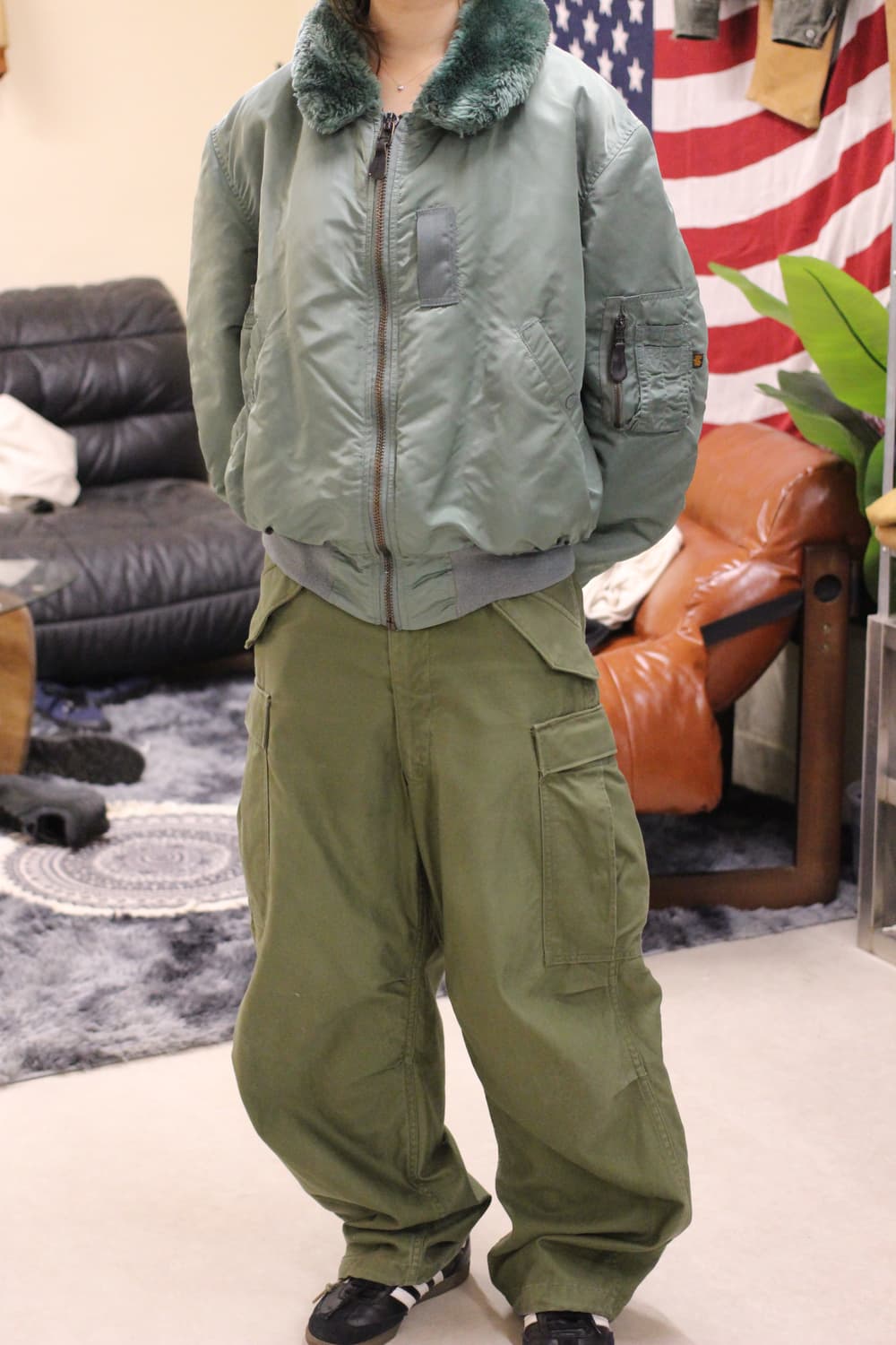 알파인더스트리 B15-D 플라이트자켓 상품이미지3