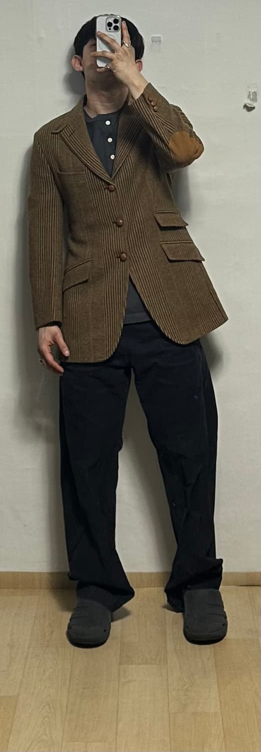 폴로 릴프로렌 테일러드 헤링본 울 블레이저 상품이미지7