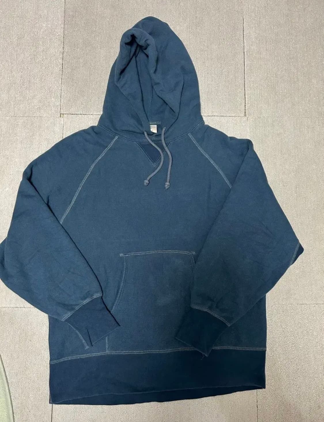 카키스 khakis 챔피온 후드티 tint navy L 라지 상품이미지1